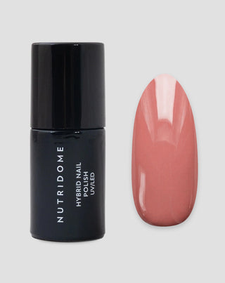 Hybridlack för naglar UV/LED Creamy Rose 011 Nutridome