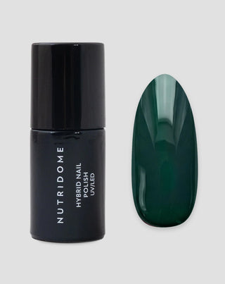 Hybridlack för naglar UV/LED Viridian Green 019 Nutridome