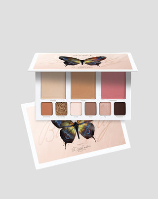 Butterfly Makeup-palett med rouger och bronzers från Affect Professional Cosmetics - 1