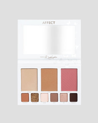 Butterfly Makeup-palett med rouger och bronzers från Affect Professional Cosmetics - 3