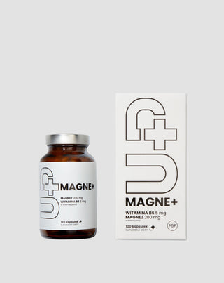 Komplettera Up Magne + magnesium med aktiv form av vitamin B6 UP Health Pharma 120 kapslar - 3