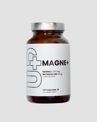 Komplettera Up Magne + magnesium med aktiv form av vitamin B6 UP Health Pharma 120 kapslar - 1