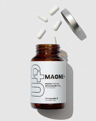 Komplettera Up Magne + magnesium med aktiv form av vitamin B6 UP Health Pharma 120 kapslar - 2