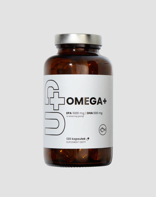 Supplement Up Omega+ UP Omega-3 omättade fettsyror Health Pharma 120 kapslar - 1
