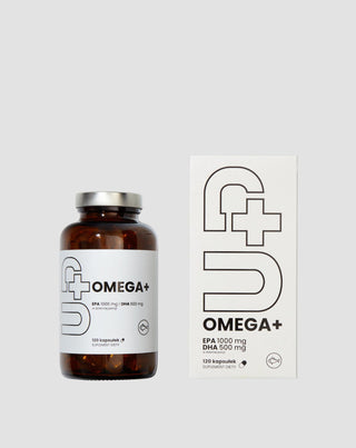 Supplement Up Omega+ UP Omega-3 omättade fettsyror Health Pharma 120 kapslar - 3