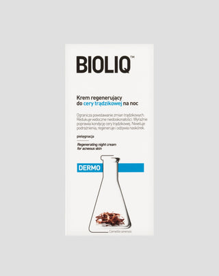 Regenererande kräm för aknehud för natten Dermo Bioliq - 1