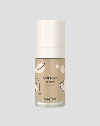 Naturlig och ekologisk BB Self Love ansiktskräm i nyans Natural Beige 30 ml Resibo - 1