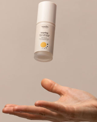 Närande, upplysande ansiktsserum Heyday med antioxidanter och trippel vit. C 30 ml kvitto - 3
