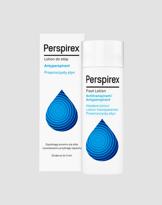 Uppfriskande fotantiperspirant Fotlotion Perspirex