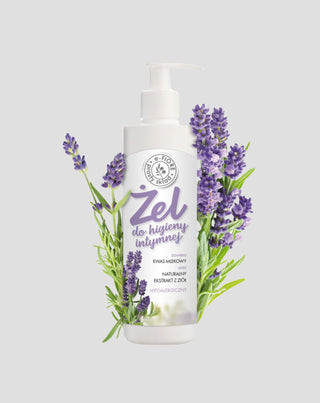 Intimhygiengel med lavendelolja som återfuktar och är antibakteriell E-Fiore - 1