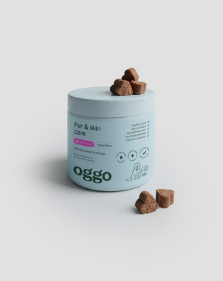 Fur & Skin kompletteringsfoder för hundar för vacker päls och frisk hud Oggo 180 g - 3
