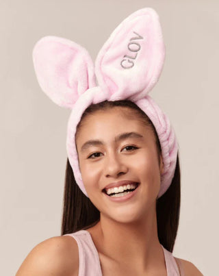 Bunny Ears Pink Glov Bunny Ears lättskött hårband