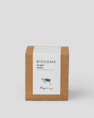 Ansiktskräm med hallon och hyaluronsyra närande och återfuktande Biosoma - 2