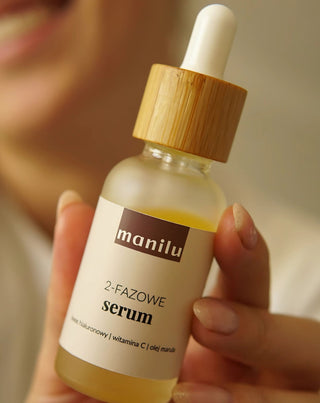 Tvåfas nattserum för torr hud med hyaluronsyra och C-vitamin Manila - 4