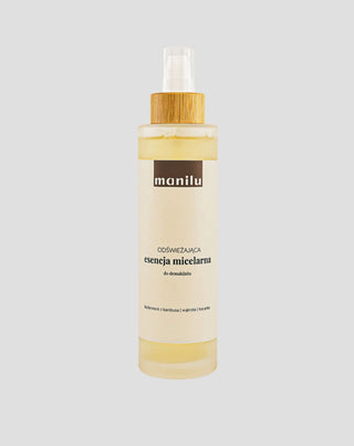 Uppfriskande micellär make-up remover essence för att lindra irritation med D-panthenol Manilu - 1