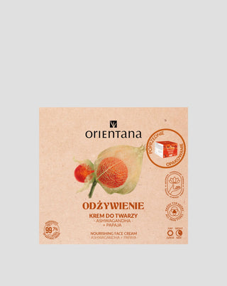 Ansiktskräm med indisk ginseng (ashwagandha) Orientana - 2