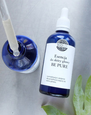 Skrubb för oljigt hårbottenstärkande hår Essence Be Pure BIOUP - 3