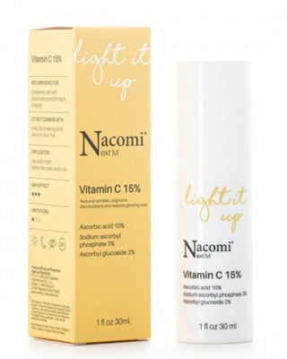 Nacomi Next Level Concentrated Vitamin C Serum för rynkor, akne och hyperpigmentering - 1