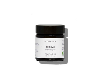 Enzyme peeling - Papaya mask för alla hudtyper RAW Biosoma linje - 1