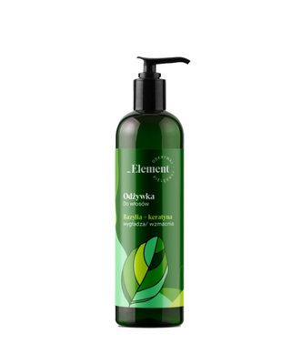 Utjämnande och stärkande balsam med keratin och basilika extrakt Element - 1