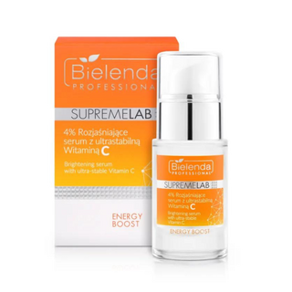 Ljusande serum med ultrastabil C-vitamin 4% Supremelab Energy Boost Bielenda - 1