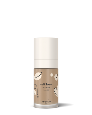 Naturlig och ekologisk BB Self Love ansiktskräm i nyans Sunny Beige 30 ml Resibo - 1