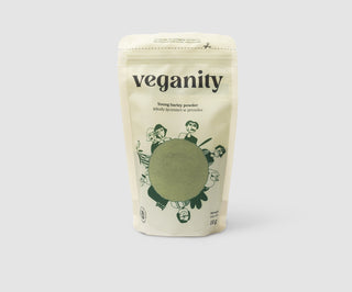 Ungt kornpulver naturlig källa till vegetabiliskt protein Veganitet 150 g