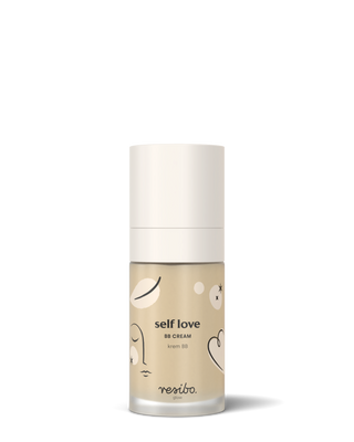Naturlig och ekologisk Self Love BB-kräm för ansiktet i nyansen Light Beige 30 ml Resibo - 1