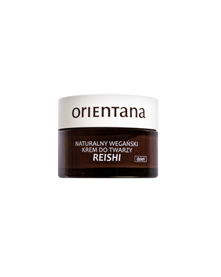 Naturlig vegansk ansiktskräm för dagen med reishi-svamp Orientana - 1