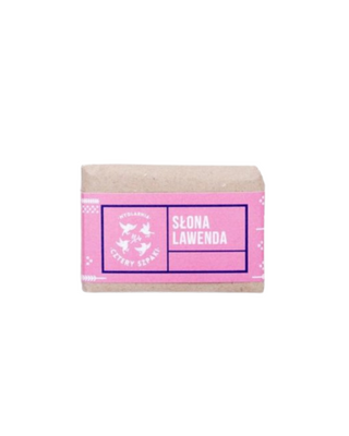 Salt lavendeltvål med Himalayasalt och fransk blålera Four Spikes Soap Factory - 1