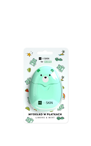 HiSkin for Kids limone & mint flingtvål 50 stycken - 1