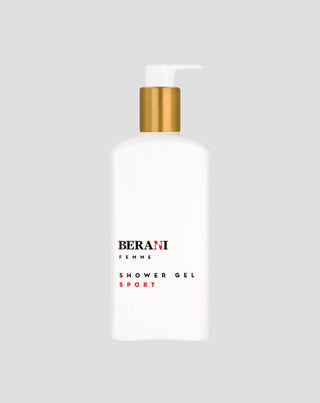 Natural Sport Shower Gel för att rengöra huden efter ett intensivt träningspass Berani Femme - 1
