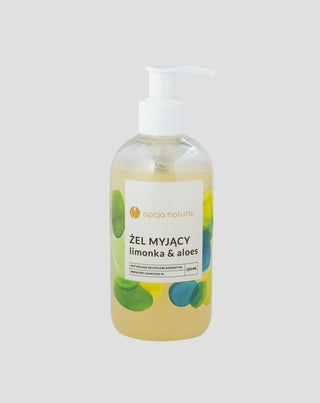 Gel för kropp och ansikte Limon & Aloe 100% naturlig Opcja Natura - 1