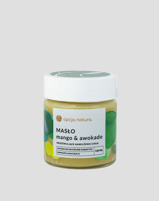  Kroppssmör för torr, skadad och solbränd hud Mango & Avokado Opcja Natura - 1