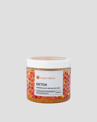Sockerpeeling för kroppen 100% naturlig oljebaserad exfolierande Detox Opcja Natura - 1
