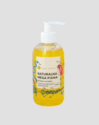 Mild badvätska för barn Natural Mega Skum med havtornsolja Natura-alternativ - 1