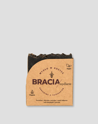 Antibakteriell och svampbekämpande tvål i fast form Borowina med kalmus Bracia Mydlarze - 1