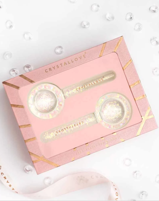 Glasmassagebollar Kryoterapi Ansikte Cryolift isglober Crystallove - 2