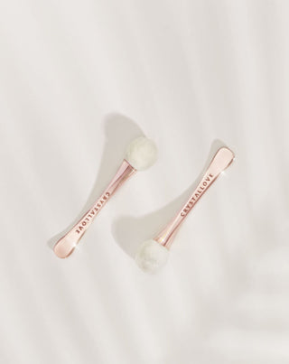 3D Rhinestone Eye Massager och Crystallove Cream Applikator