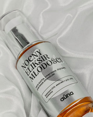 Ungdomens nattelixir med koenzym Q10 för torr, trött och mogen hud Auna - 3