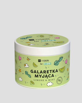 Grön tvättpuré för barn bad sweet lime HiSkin for Kids - 1