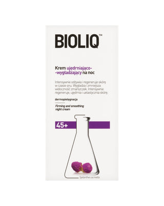 Uppstramande och utjämnande nattkräm 45+ Bioliq - 1