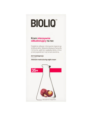 Intensiv återställande nattkräm mot rynkor 35+ Bioliq - 1