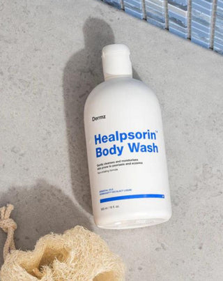 Duschgel för kroppstvätt vid eksem och psoriasis Healpsorin Body Wash Dermz_2 - 2