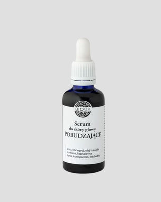 Serum för hårbotten som stimulerar hårväxt med en blandning av indiska örter BIOUP - 1
