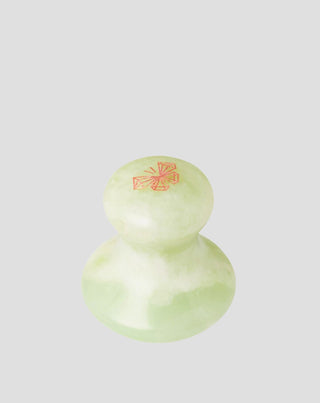 Massage svamp för ansiktet av naturlig jade Crystallove_2 - 2