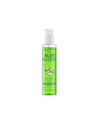 Aloe vera micellär gel med hyaluronsyra för känslig hud Equilibra - 1