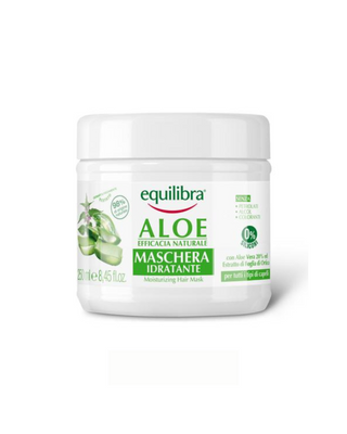 Återfuktande hårmask med aloe vera för att främja hårväxt Equilibra - 1