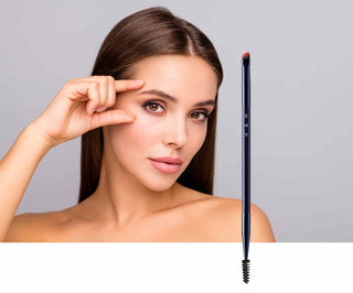 Ögonbrynsborste med två tips för exakt ögondefinition No. 1 Say Makeup - 2
