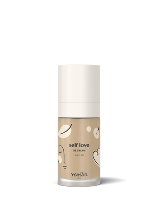 Naturlig och ekologisk BB Self Love ansiktskräm i nyans Natural Beige 30 ml Resibo - 1
